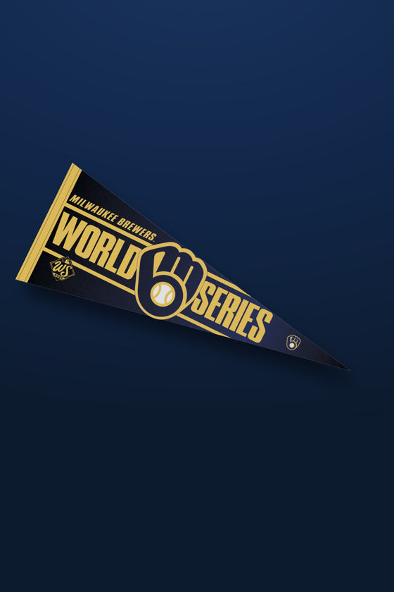 Milwaukee Brewers World Series Pennant, the print itself