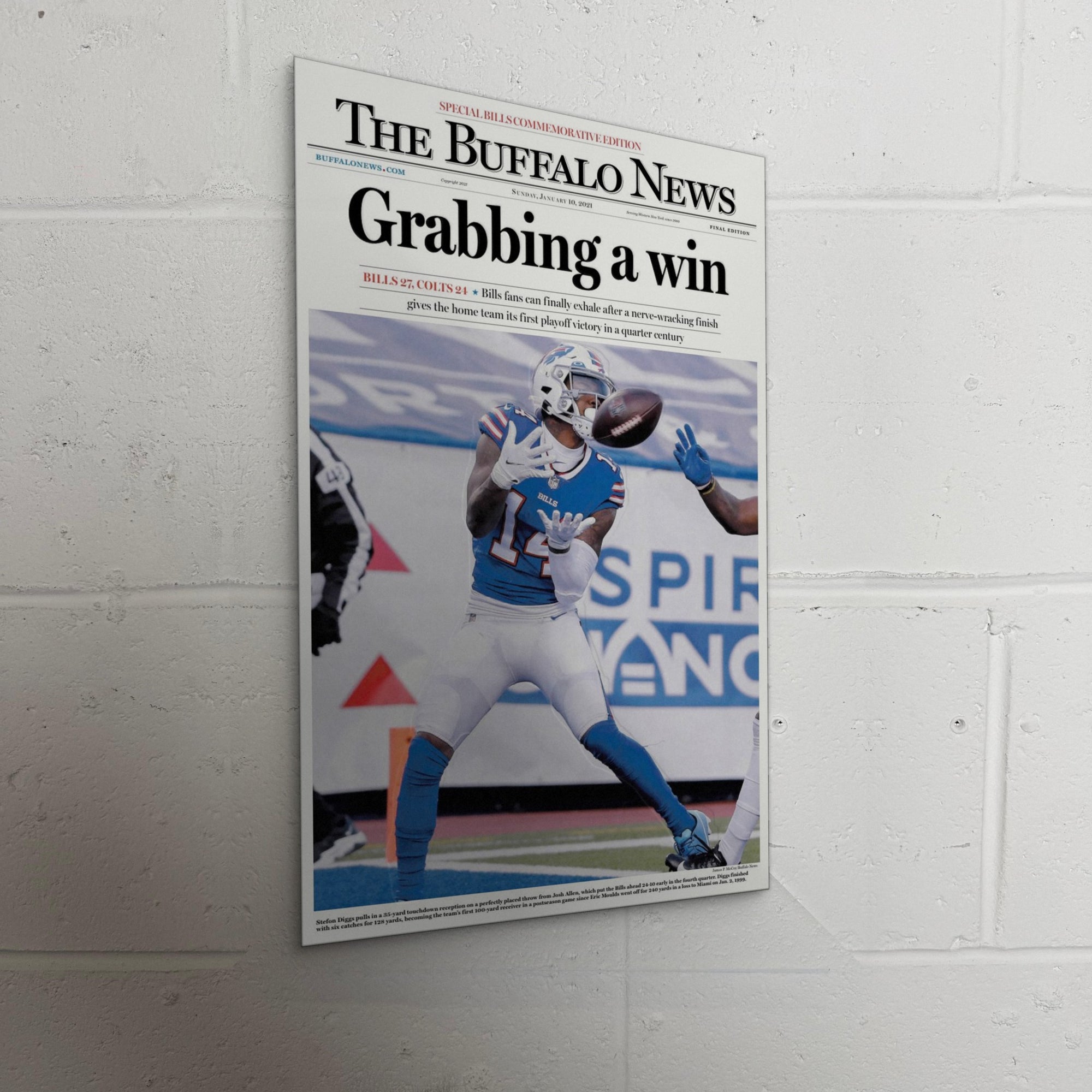 2021 Buffalo Bills Front Page