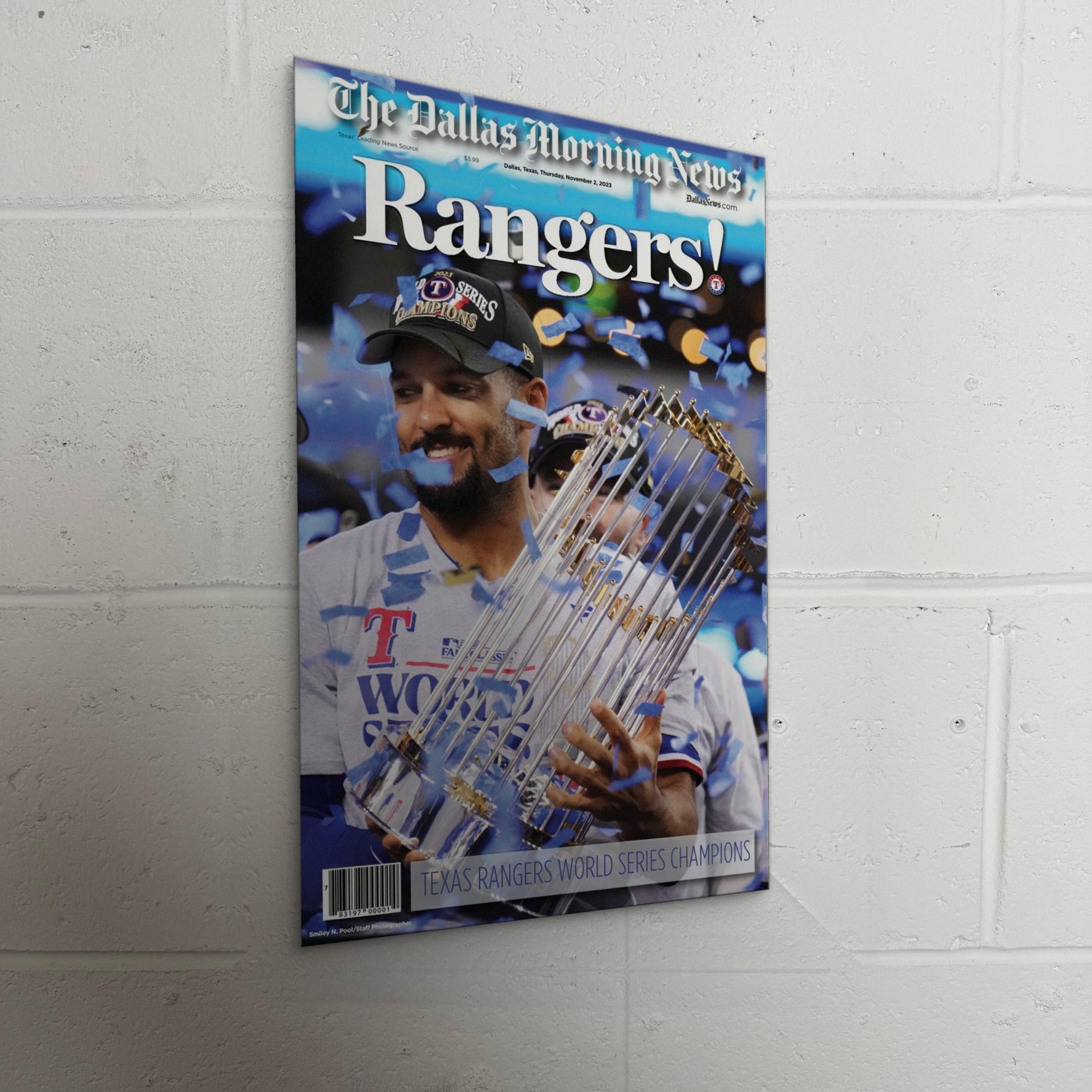 2023 Texas Rangers Front Page