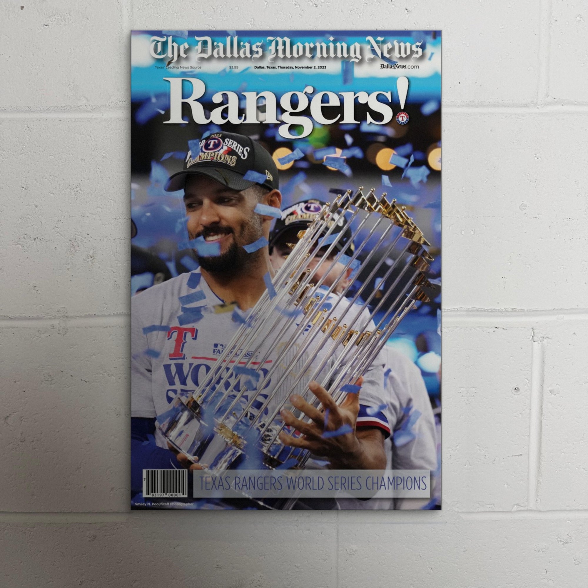 2023 Texas Rangers Front Page